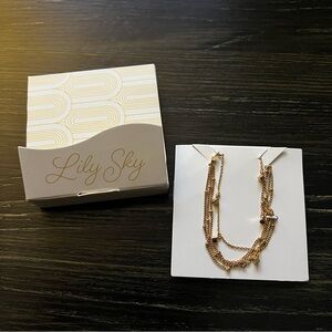 Gold Women's Jewelry Set